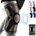 NEENCA Copper Knee Brace Knee Support with Patella Gel Pad &Side Stabilizers for Knee Pain Sport Arthritis ACL Joint Pain Relief
