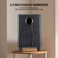 Home Theater Subwoofer 100W Home Subwoofer 6.5 Inch Independent Passive Subwoofer Speaker Plug and Play for Home Theater Party