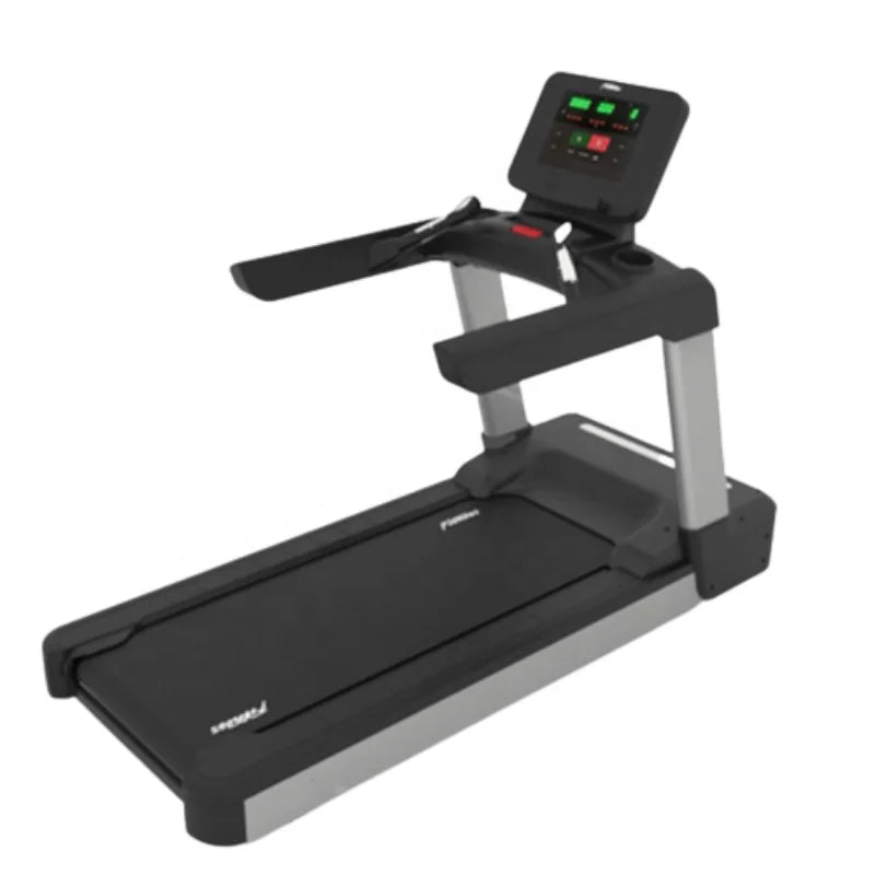 Electric Commercial Keyboard Treadmill With LCD Screen Wireless Heart Rate 3.5HP Motor Foldable Design 200kg Capacity On Sale