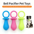 Pet Chew Toys Set Bone Pacifier Thorn Ring TPR Dog Molar Stick Teeth Cleaning Bite Resistant Puppy Teething Toy Boredom Relief
