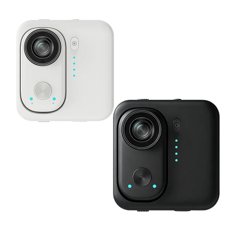 4K HD Motorcycle Mini Camera Magnetic 6-axis EIS Wifi Thumb Camera Waterproof Sport Cam with Charging Case Video Record Viipulse
