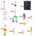 FTK 1.8M Portable Spinning Fishing Rod Reel Full Kits Carbon Fiber Carp Rod Wheel Travel Set Accessory