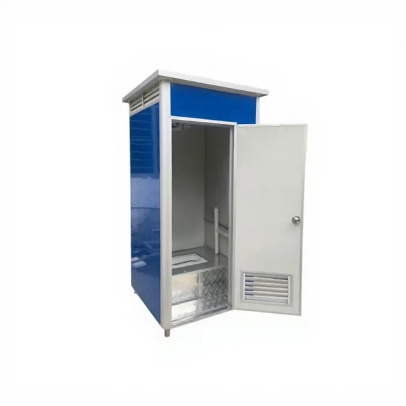Custom Integrated Mobile Toilet Steel Plate Waterproof Fireproof Outdoor Rural Bathroom Shower Room Seated Toilet