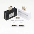 USB Hub 2 Port USB 2.0 Twin Charger Dual 2 Port USB Splitter Splitter Adapter Laptop Notebook For PC Computer Accessory