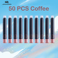 500/12 PCS JINHAO 12 Colors 3.4mm Non carbon Fountain Pen Ink Universal Sac Cartridges Refills School Office Supplies Stationery