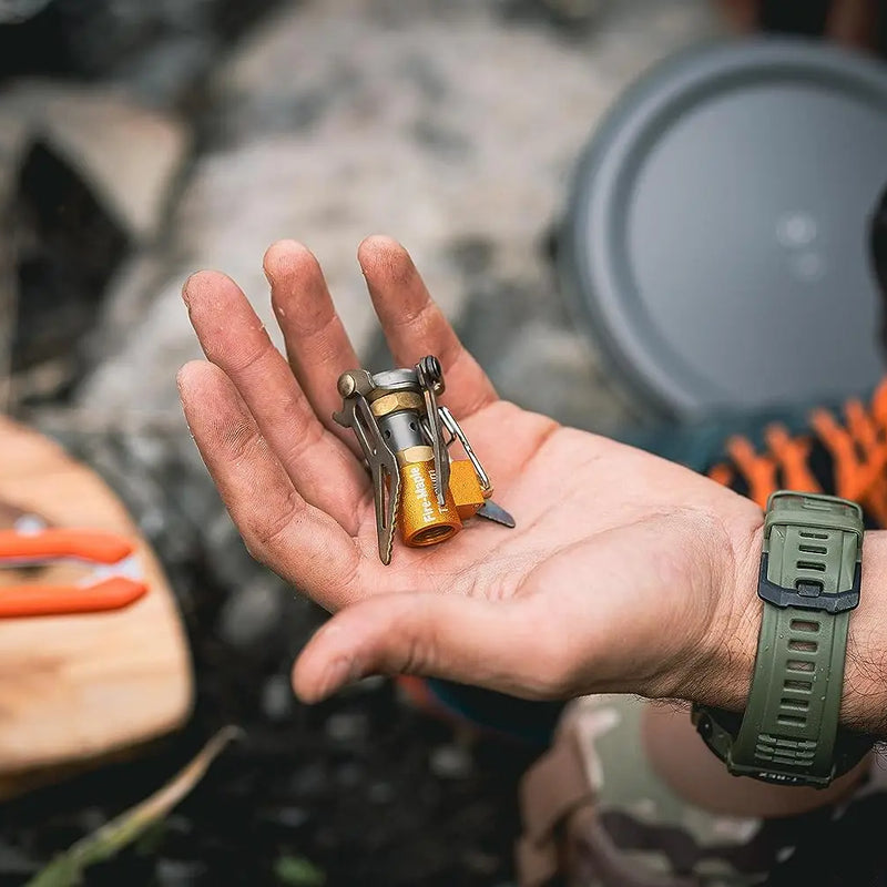 Fire Maple Ultralight Titanium Rocket Stove 2600W Portable Backpacking Burner Outdoor Hiking Cooking FMS-300T Mini Gas Burner