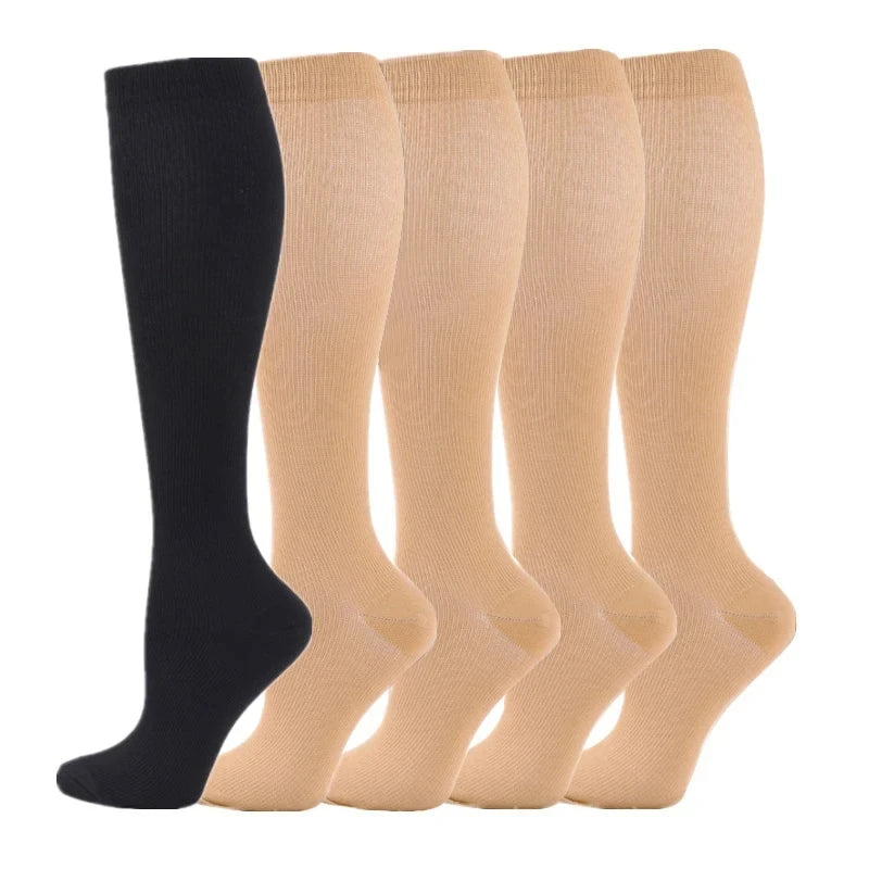 5 Pairs Compression Socks Men's Medical Varicose Veins | SAMAG
