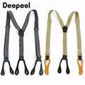 1Pc 2.5*115cm Adults Men's Suspenders Pants Y-Shaped Braces Adjust Elastic Anti-Slip Strap DIY Male Fashion Belts and Suspender