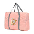 Travel Carry Bags Foldable Travel Bags Handbags Large Capacity Clothing Organizer Luggage Sorting Women Bear Pattern Duffle Bag