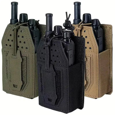 Open-Top Interphone Hanging Bag Walkie-talkie Holder | SAMAG