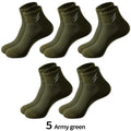 Cotton Cushion Socks Men Quarter Ankle Athletic Running | SAMAG