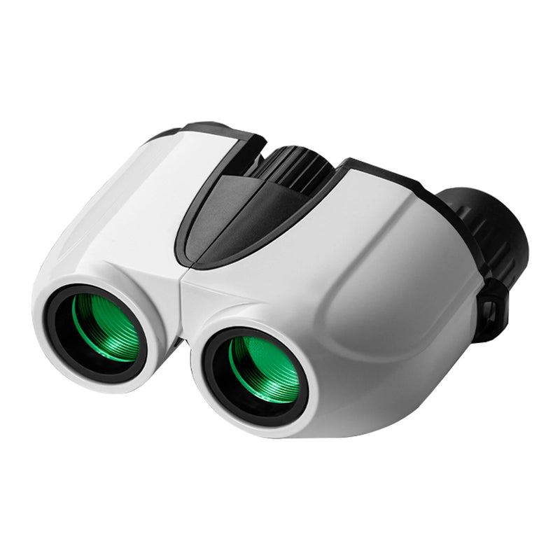 10x25 Compact Binoculars for Adults and Kids, Large View Waterproof Small Binoculars with Low Light Vision BAK4 Prism FMC Lens