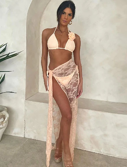 2026 Glamorous Multicolor Swimwear with Unique Pattern High-Cut Legs Perfect for Beach Wear Pool Parties Summer Getaway Vacation