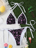 /a set Sanrio Cute Cartoon Gir Bikini Small Breast | SAMAG