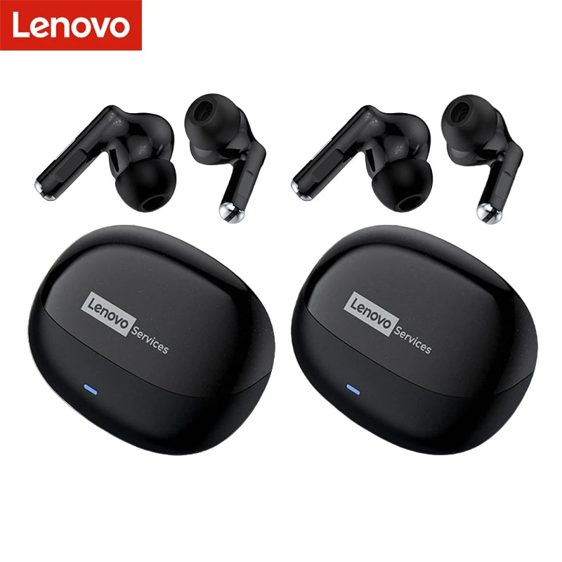 Lenovo LE257 Wireless Bluetooth 6.0 Earphones HiFi Sound ENC Call Noise Reduction TWS Headphones Gaming Sports Headset with Mic