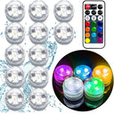 Mini Submersible LED Lights Small Underwater Tea Candles | SAMAG