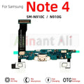 AiinAnt Mic Charger USB Dock Fast Charging Port Flex Cable For Samsung Galaxy Note 5 8 9 N950F N950N N950U N960F N960N N960U