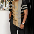 Summer fashion new sports suit men's T - shirt+pants 2 - piece set oversized clothes Joogers Outfit 3D - View 3 | SAMAG