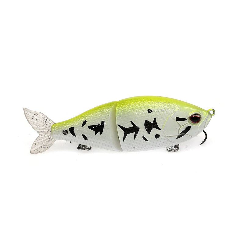 Floating Fishing Swimbait Lure with Soft Tail Jointed | SAMAG
