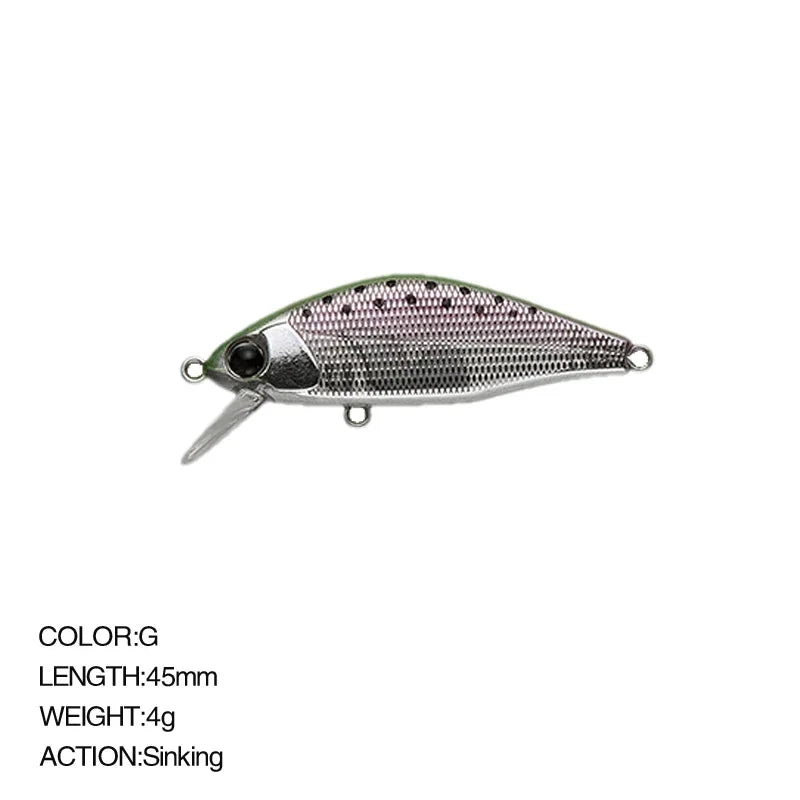 Japan Design Hard Fishing Lure Pesca Issen 45mm 4g - View 7 | SAMAG