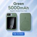 Magnetic Wireless Power Bank 5000mAh 10000mAh 22.5W Fast Charging Portable Charger 15W Wireless External Battery for iPhone