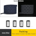 New Reflective No Tie Shoelaces Elastic Laces Sneakers Flat Shoe laces without ties Kids Adult Shoelace One size fits all Shoes