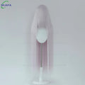 Very High Quality 600g 68 Colors 40 Inch 100cm Long Straight Cosplay Wig With Bangs Heat Resistant Hair Anime Wigs + Wig Cap