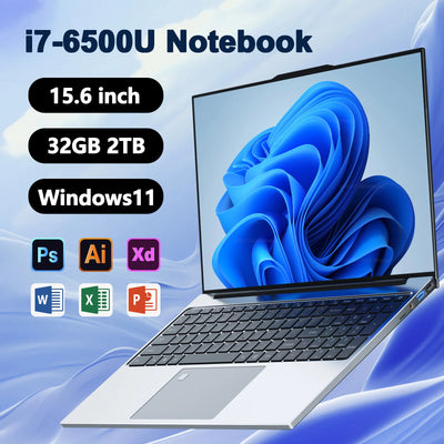 15.6" Laptop Portable Intel Core i7-6500U 32GB RAM 2TB | SAMAG