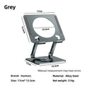 Desktop tablet stand, with hollowed-out heat dissipation, available in two options: rotatable and non-rotatable