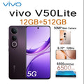 VIVO V50 Lite 5G 6.77" 120Hz Display 12GB+512GB 50MP Cam 6500mAh Long Lasting Battery Type-C Dual SIM Unlocked Smartphone
