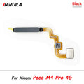 Fingerprint Scanner For Xiaomi Poco X3 Pro M3 F3 / M4 Pro 4G Home Button Fingerprint Menu Return Key Sensor Flex Cable