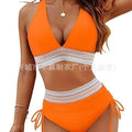 Women's Sleeveless High Waist Halter Neck Bikini | SAMAG