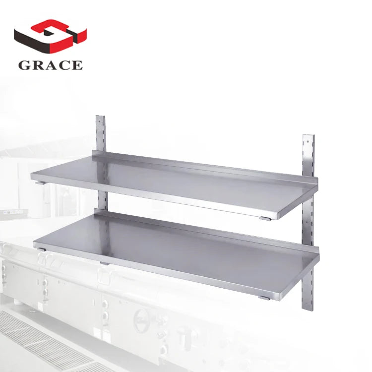 Kitchen Organization Shelves Stainless Steel Wall Mounted Shelf - View 2 | SAMAG