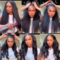 Yaki Straight Wigs Human Hair 13x4 13x6 HD Lace Frontal 100% Human Hair Wig For Women Kinky Straight Lace Front Wig 4x4 5x5 Wigs