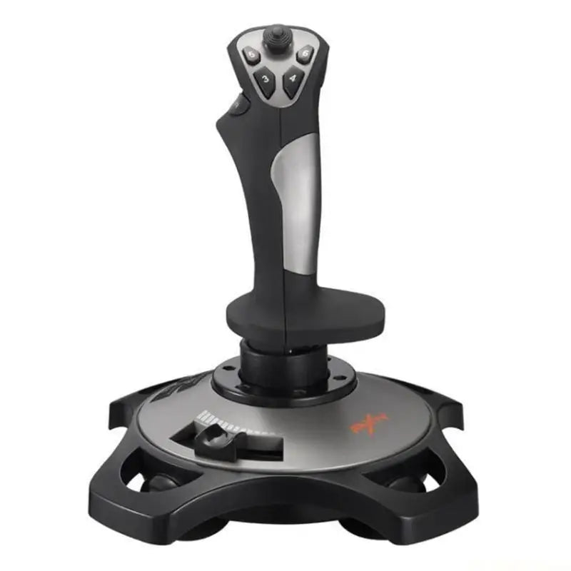 E56B PXN-2113 Flight Joystick has 12 Programmable Buttons and Vibration Function
