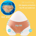Ice Silk Seamless Panties 4PCS/Set Women's Briefs Solid Color Elastic Underwear Female Ultra Thin No Trace Wavy Side Panties
