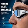 Mirrored Anti Fog Racing Swim Goggles UV Protection | SAMAG