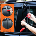 Automotive Repair Tool Kit, Long-Reach Tools, Emergency Tools, Manual Tools, Portable Automotive Tool Set with Carry Bag for Car