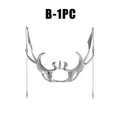 Exaggerate Cyberpunk Luxury Women Mask Fashion Metal Chain Nose Face Ornament Trendy Jewelry Masquerade Accessories Gifts