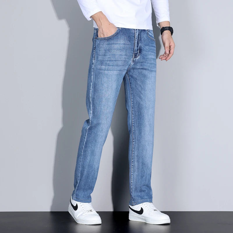 Big Tall Clothes Men's Jeans Extral Long Leg Length | SAMAG
