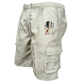 Men's Elastic Waist Cargo Work Shorts Outdoor Leggings | SAMAG