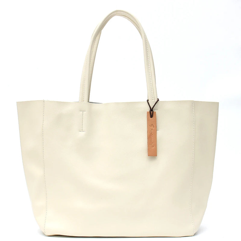 SC Luxury Brand Cow Leather Tote Bags Designer Cowhide Handbags Women Shoulder Bags Fashion Female Large Capacity Liner Bag