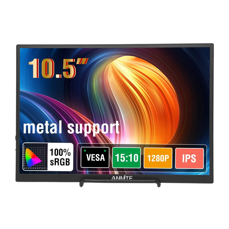 Anmite 10.5-Inch Portable Monitor 1280P HDR 15:10 - Visuel 2 | SAMAG