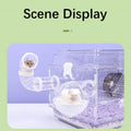 New Hamster Coop External Pipelines Can Be Randomly Spliced DIY Landscape Design Pipes Hamster Cage Modification Movement Tunnel