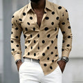 Men's shirt with polka dot print, trendy and personalized | SAMAG