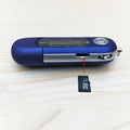 2 in 1 USB 2.0 Flash Drive MP3 Player - Multilanguage LCD Screen Support TF Card Lightweight Portable for Home Sport Travel