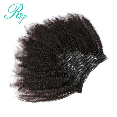 Riya Hair Clips In Brazilian Human Afro Kinky Curly | SAMAG