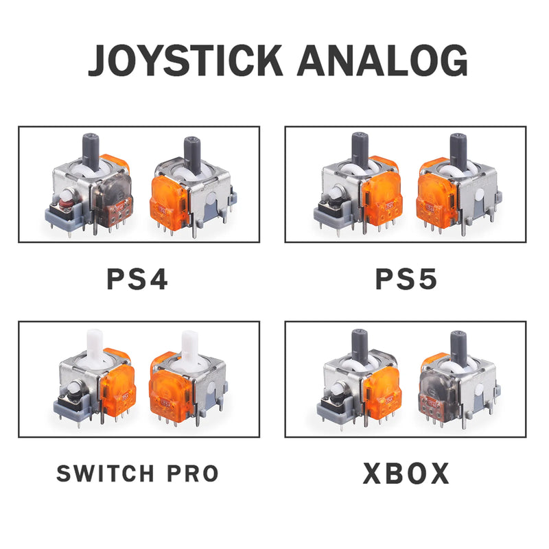 2/10Pcs Replacement TMR Effect Joystick 3D Analog Stick for DualSense PS5 PS4 Controller for Xbox Series X/S Repair Parts