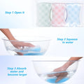 1/3Pcs Bath Sponge Women/Men Exfoliating Body Sponges Bath Sponges Pouf Foam Loofahs Sponge To Spa Reusable Bathing Accessories