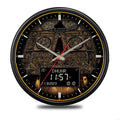 Modern Wall Clock 33cm Large Screen Round Clock With Roman Numerals Display For Living Room Bedroom Office Dropshipping